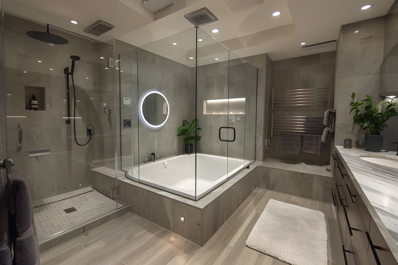 Stylish Tub Installation